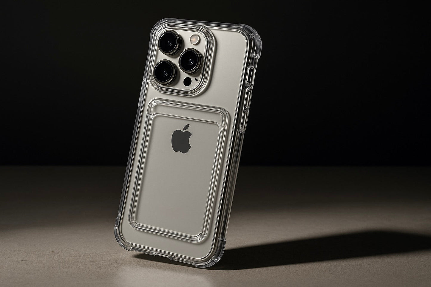 NEXORA™ Clear MagSafe Wallet Case
